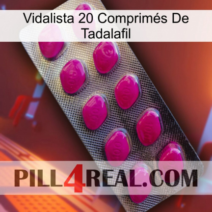 Vidalista 20 Comprimés De Tadalafil 09